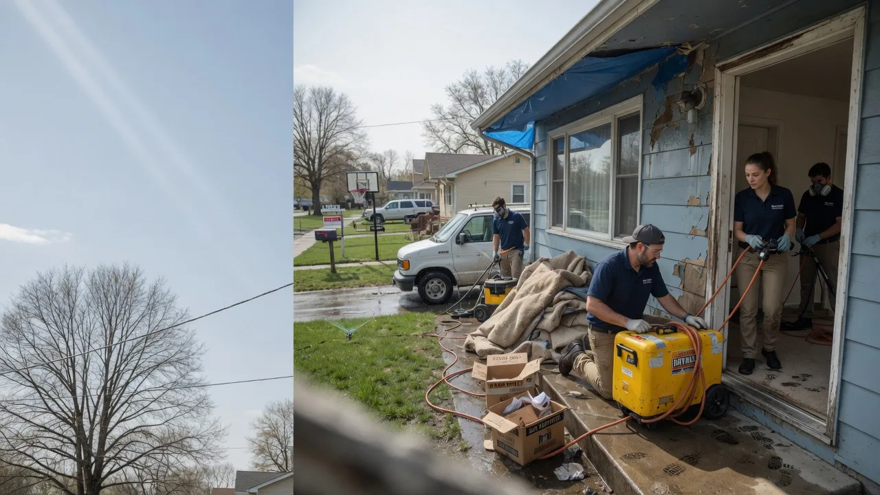 Basement Flood Cleanup in Chaseburg, WI near me